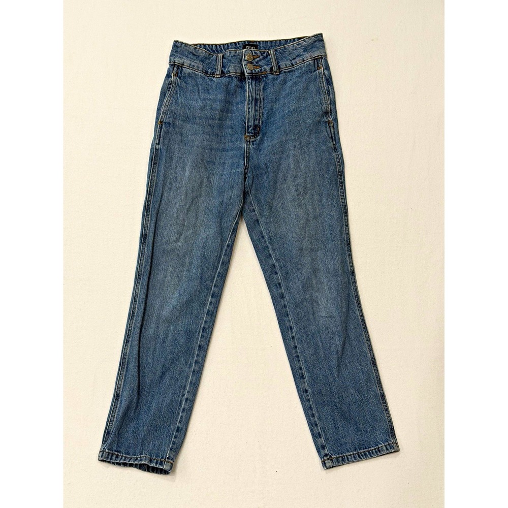 BDG Urban Outfitters Womens 26 High Rise Mom Jeans Light Wash 100% Cotton